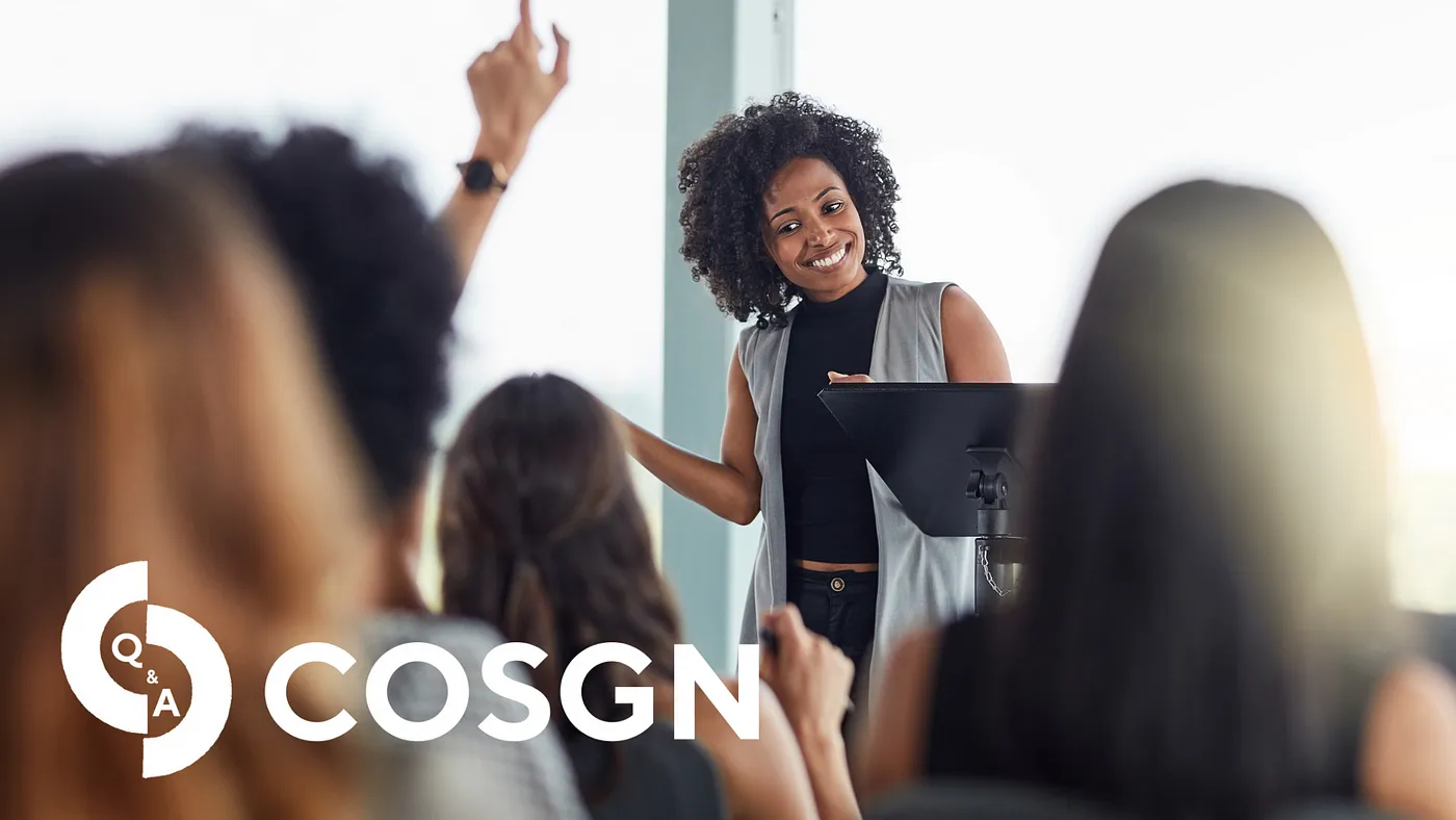 Cosgn Q&A: Addressing Your Questions