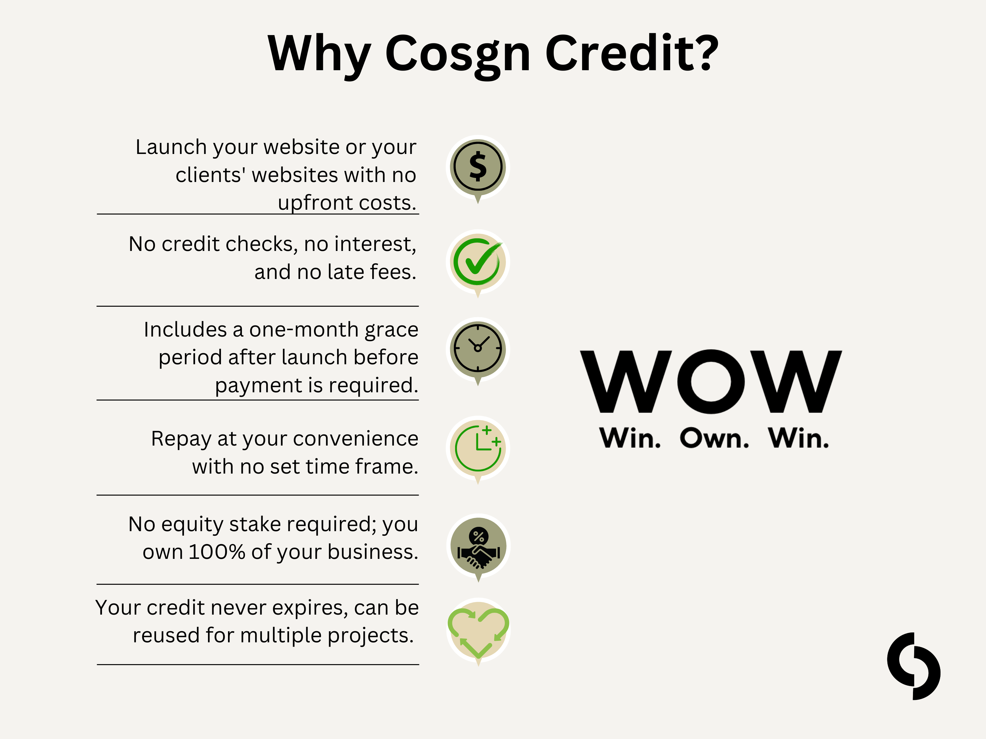 Cosgn Credit: Empowering Established Enterprises and Startups Alike